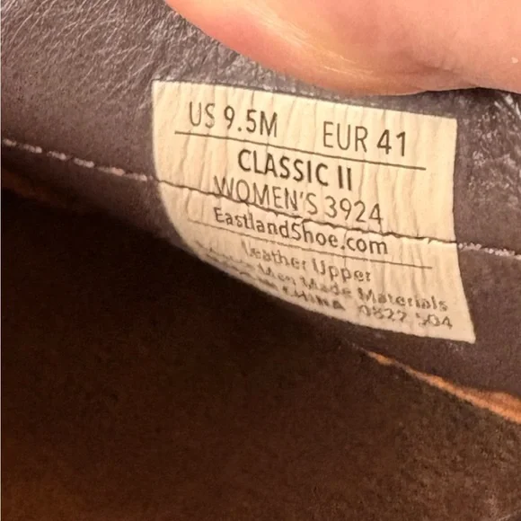 Eastland Women’s Classic ll Burgundy Slip-On Loafers. Size 9.5. New w/o box! - Picture 6 of 10